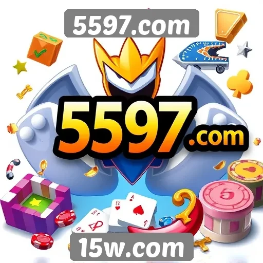 Variedade de jogos disponíveis em 5597.com
